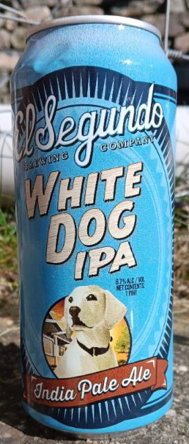 white dog IPA, El Segundo Brewing Company