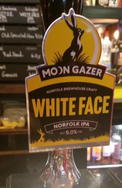 White Face 5.0%, Moon Gazer - Norfolk Brewhouse, England