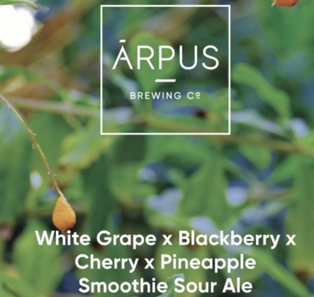 White Grape X Blackberry X Cherry X Pineapple Smoothie Sour Ale 4.5%, Ārpus Brewing Co., Latvia