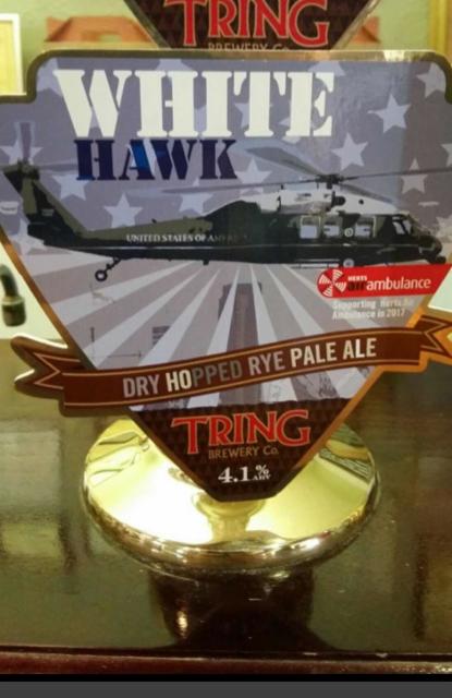 White Hawk 4.1%, Tring Brewery, England