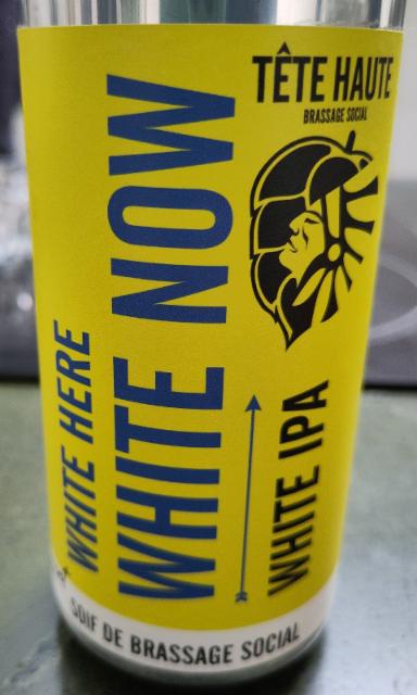 White Here White Now 6.4%, Brasserie Tête Haute, France