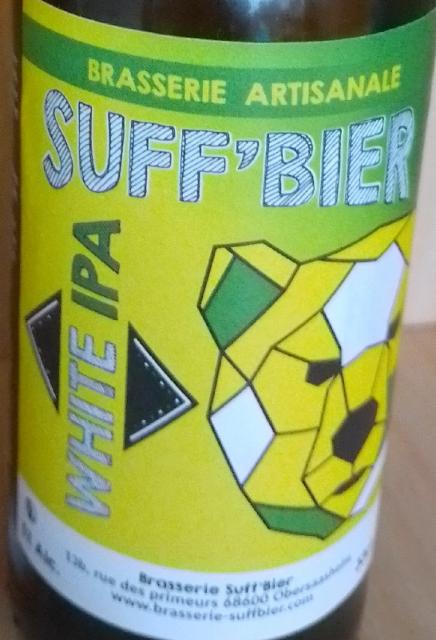 White IPA 5.6%, Brasserie Suff'Bier, France