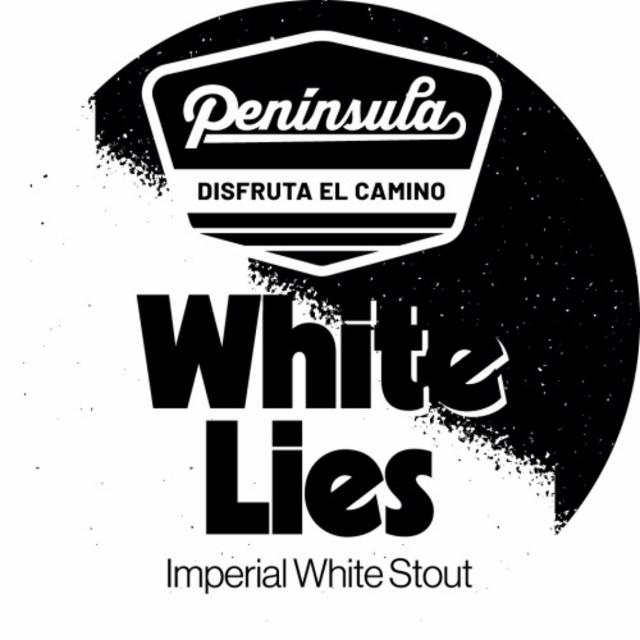 White Lies 8.5%, Cervecera Península, Spain