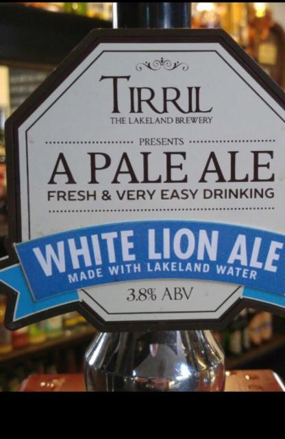 White Lion Ale 3.8%, Tirril Brewery, England