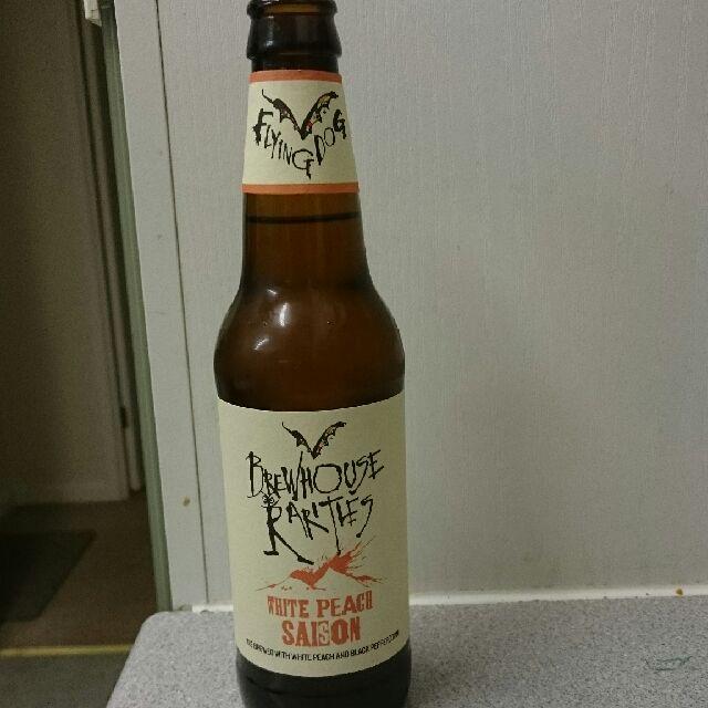 White Peach Saison 5.9%, Flying Dog Brewery, United States