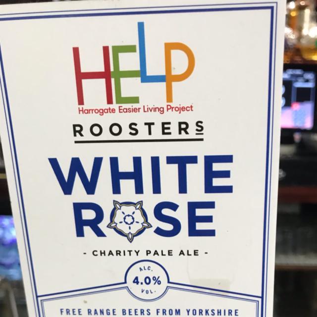 White Rose Charity Pale Ale 4.0%, Rooster's Brewing Co., England