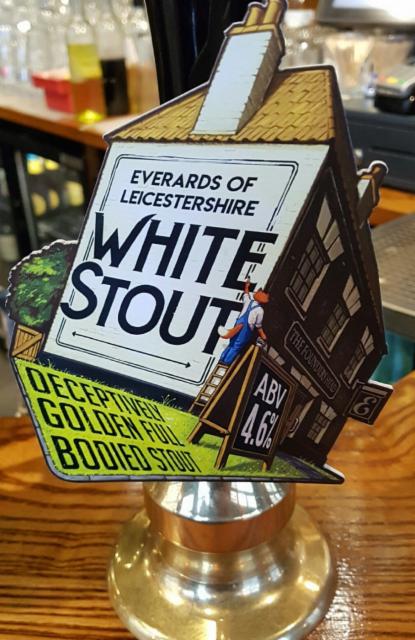 White Stout 4.6%, Everards, England