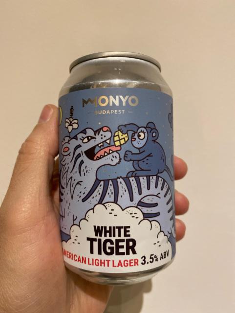 White tiger 3.5%, MONYO Brewing Co, Hungary