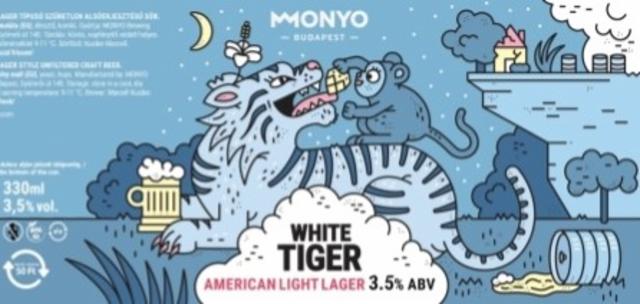 White Tiger 3.5%, MONYO Brewing Co, Hungary