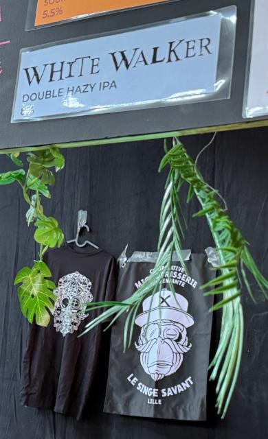 White walker 7.0%, Brasserie Du Singe Savant, France