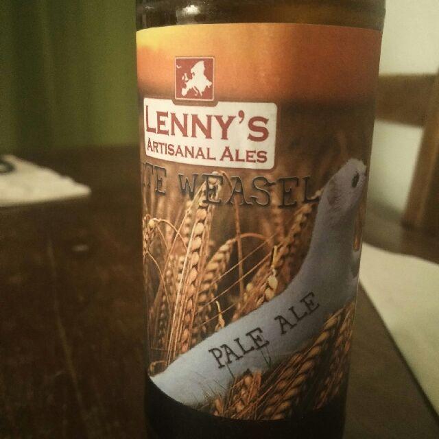 White Weasel Ale 5.2%, Lenny's Artisanal Ales, Germany