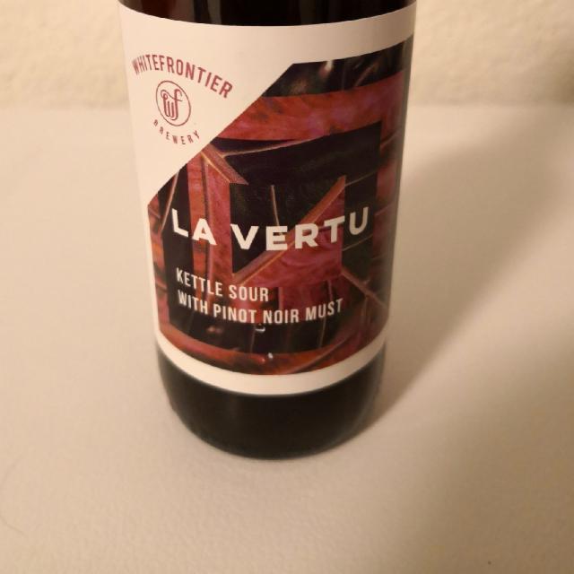 La Vertu 6.4%, White Frontier Brewery, Switzerland