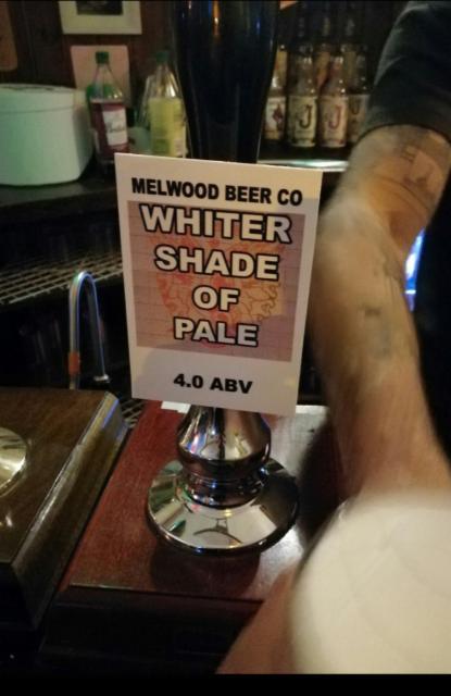 Whiter Shade Of Pale 4.0%, Melwood Beer Company, England