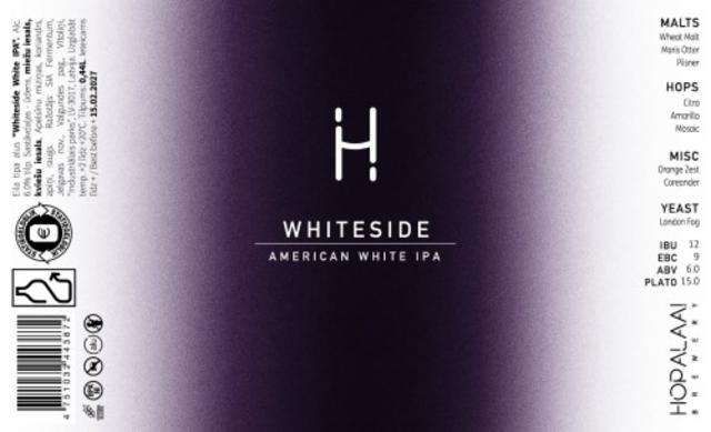 whiteside 6.0%, Hopalaa, Latvia