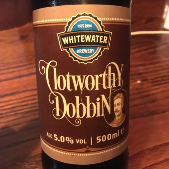 Clothworthy Dobbin 5.0%, Whitewater Brewing, Northern Ireland