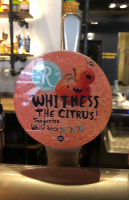 Whitness The Citrus! 4.5%, Renegade Brewery, England
