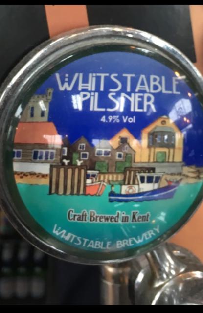 Whitstable Pilsner 4.9%, Whitstable Brewery, England