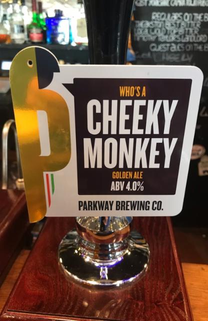 Who S A Cheeky Monkey 4 0 Parkway Brewing Company Pint Please   Whos A Cheeky Monkey 137332 25157862 