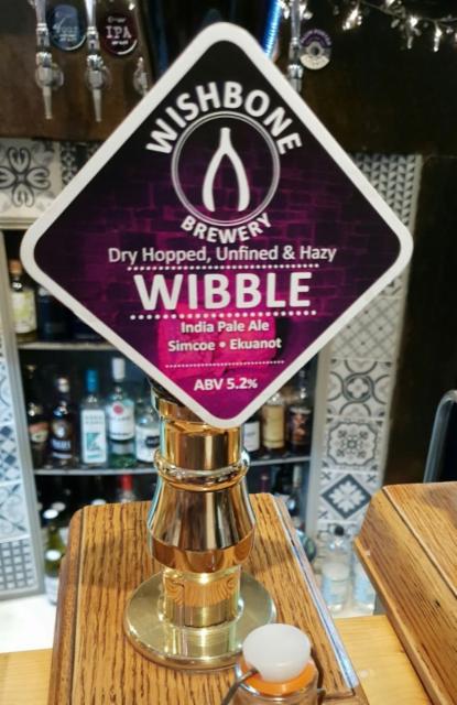 Wibble 5.2%, Wishbone Brewery, England