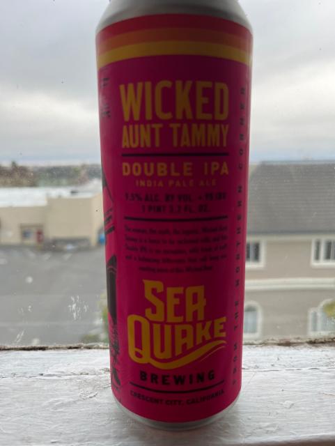 Wicked Aunt Tammy 9.5%, SeaQuake Brewing, United States
