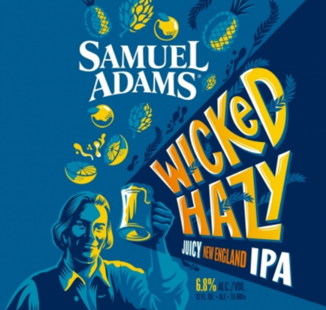 Wicked Hazy 6.8%, Samuel Adams (Boston Beer Company), United States