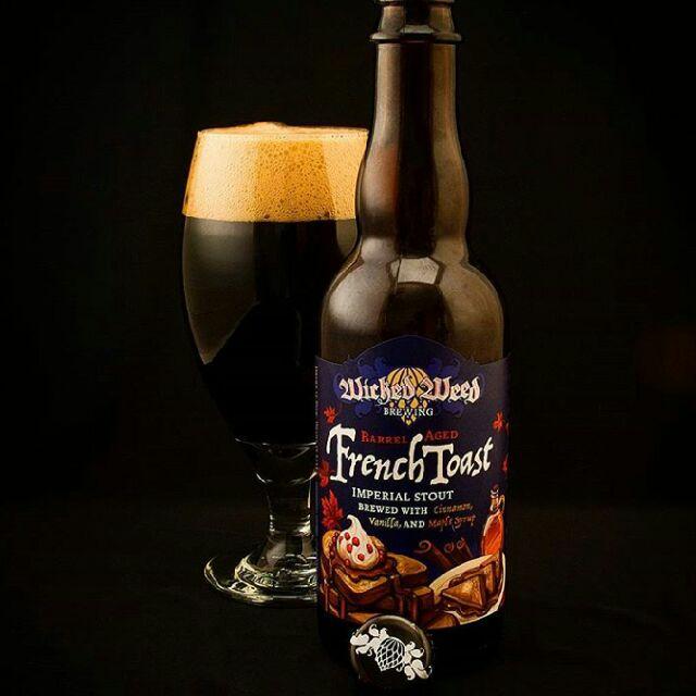 French Toast Imperial Stout 11.4%, Wicked Weed Brewing, United States