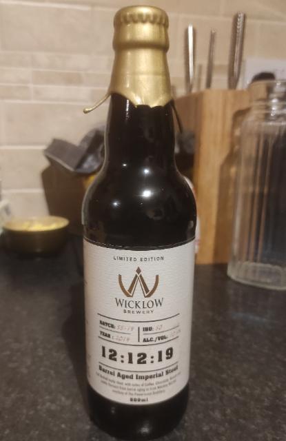 Wicklow Brewery 12:12:19 10.4%, Wicklow Wolf Brewing, Ireland