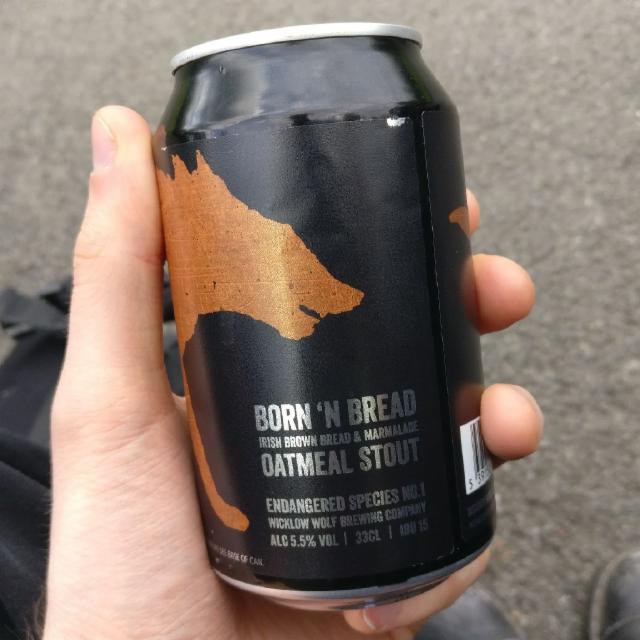 Wicklow Wolf Oatmeal Stout 5.5%, Wicklow Wolf Brewing, Ireland