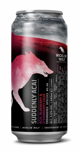 Wicklow wolf suddenly acai, Wicklow Wolf Brewing