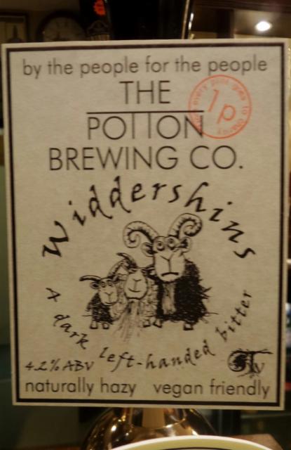 Widdershins 4.2%, Potton Brewing, England