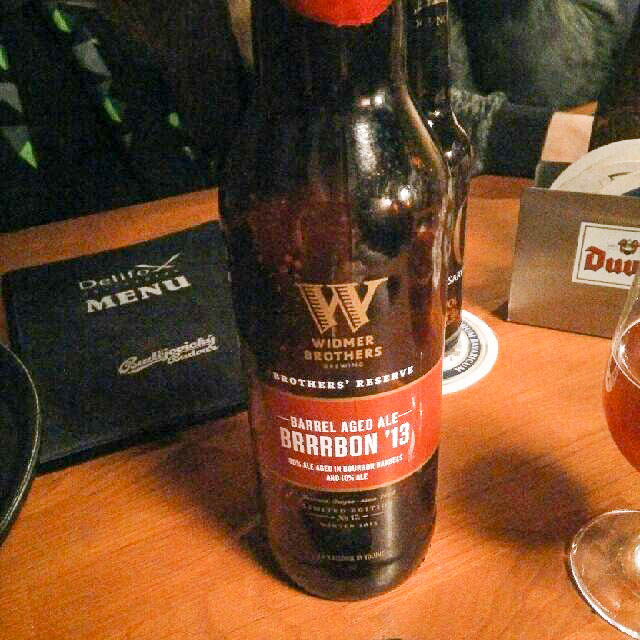 Widmer Brothers Barrel Aged Ale Brrrbon '13 9.4%, Widmer Brothers Brewing Company, United States