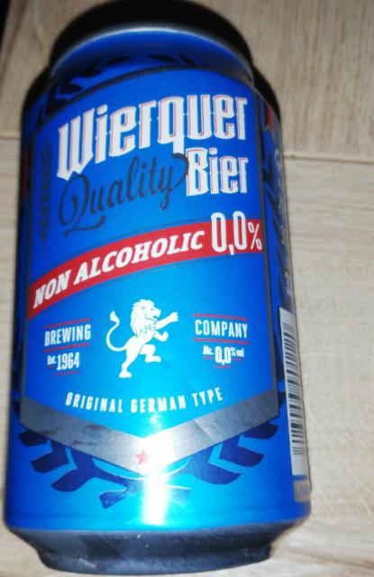 Wierquer Quality Bier Non Alcoholic 0,0%, Font Salem (Damm), Spain