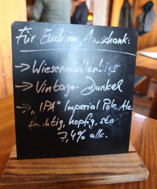 Wiesenmühle Imperial Pale Ale 7.4%, Wiesenmühle, Germany