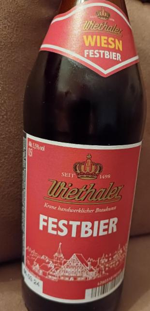 Wiesn Festbier 5.5%, Brauerei Wiethaler, Germany