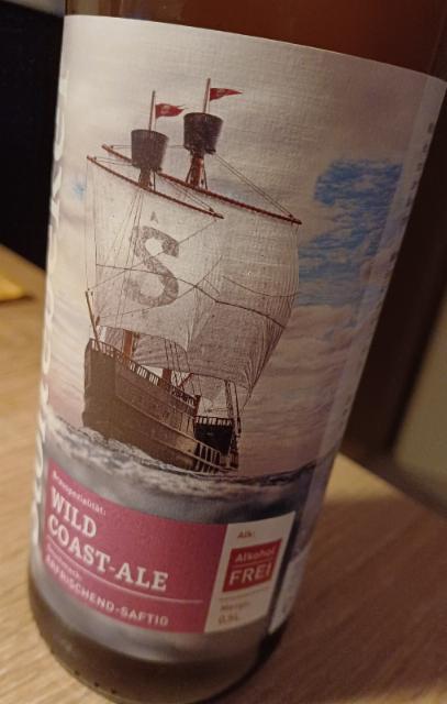 Wild Coast-Ale Alkoholfrei 0.5%, Störtebeker Braumanufaktur, Germany