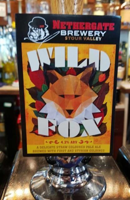 Wild Fox 4.3%, Nethergate Brewery, England