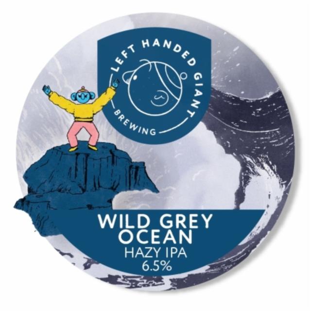 wild Grey Ocean 6.5%, Left Handed Giant Brewing, England