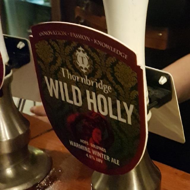 Wild Holly 4.8%, Thornbridge Brewery, England