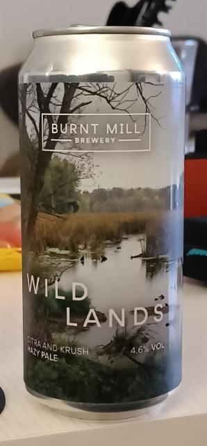 Wild lands 4.6%, Burnt Mill Brewery, England