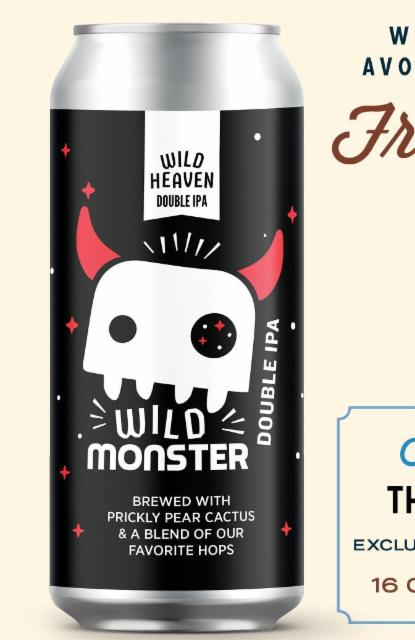 Wild Monster 7.5%, Wild Heaven Craft Beers, United States