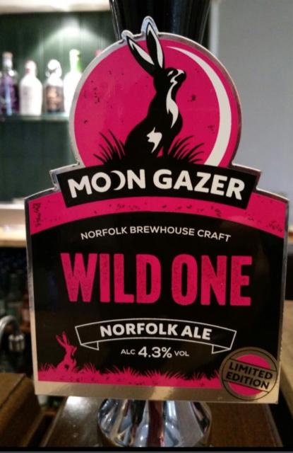 Wild One 4.3%, Moon Gazer - Norfolk Brewhouse, England
