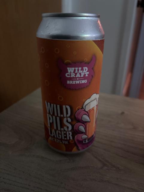 Wild Pils Lager 4.2%, Wildcraft Brewing, England