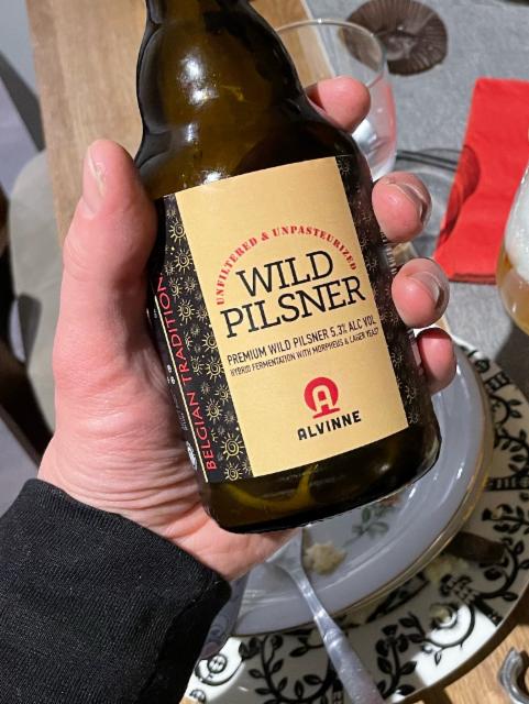 Wild pilsner 5.3%, Brouwerij Alvinne, Belgium