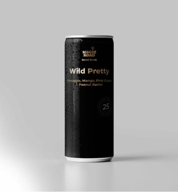 Wild Pretty - Barrel #25 - Pineapple, Mango, Pink Guava, Peanut Butter 5.0%, Magic Road, Poland