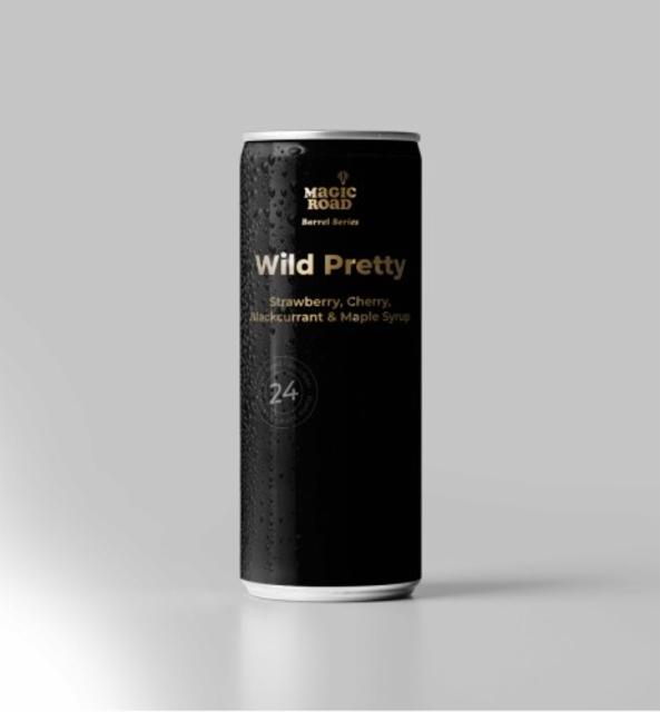 Wild Pretty – Barrel #24 – Strawberry, Cherry, Blackcurrant, Maple syrup 5.0%, Magic Road, Poland