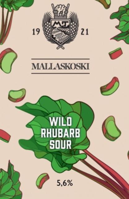 Wild Rhubarb Sour 5.6%, Mallaskosken Panimo, Finland