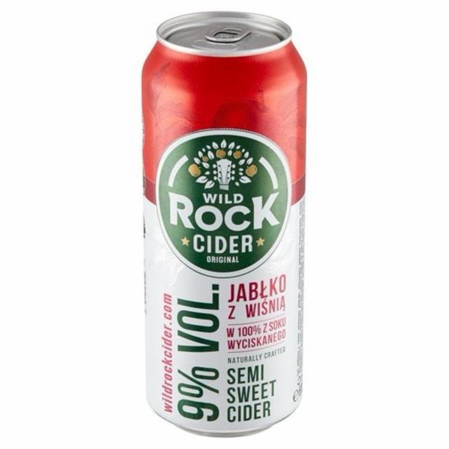Wild rock cider apple-cherry 9.0%, Drink id, Poland