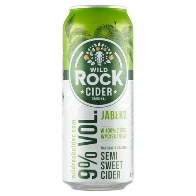 Wild rock cider apple 9.0%, Drink id, Poland