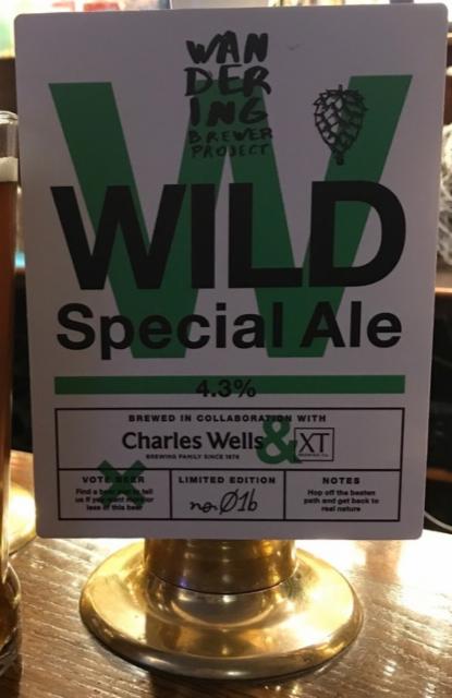 Wild Special Ale 4.3%, Wandering Brewer Project, England