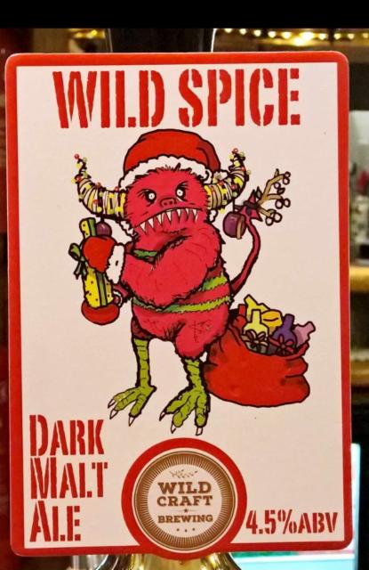 Wild Spice 4.5%, Wildcraft Brewery Limited, England